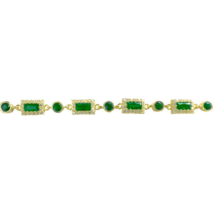 Mix Bracelet with Colorful Stones