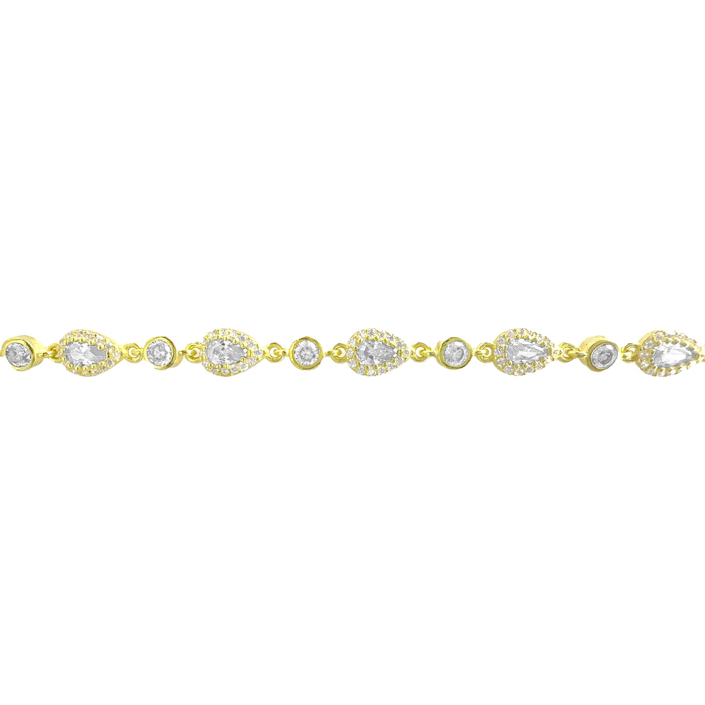 Drop Model Colorful Stone Bracelet