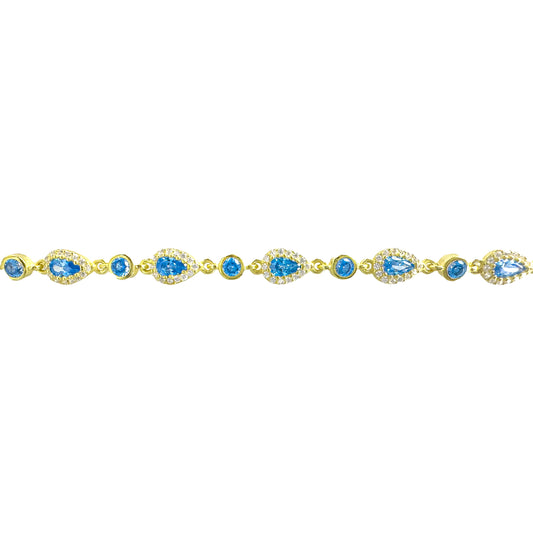 Drop Model Colorful Stone Bracelet