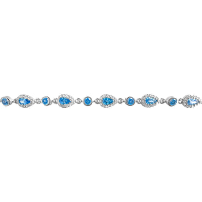 Drop Model Colorful Stone Bracelet