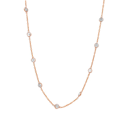 Designer Stone Chain Necklace