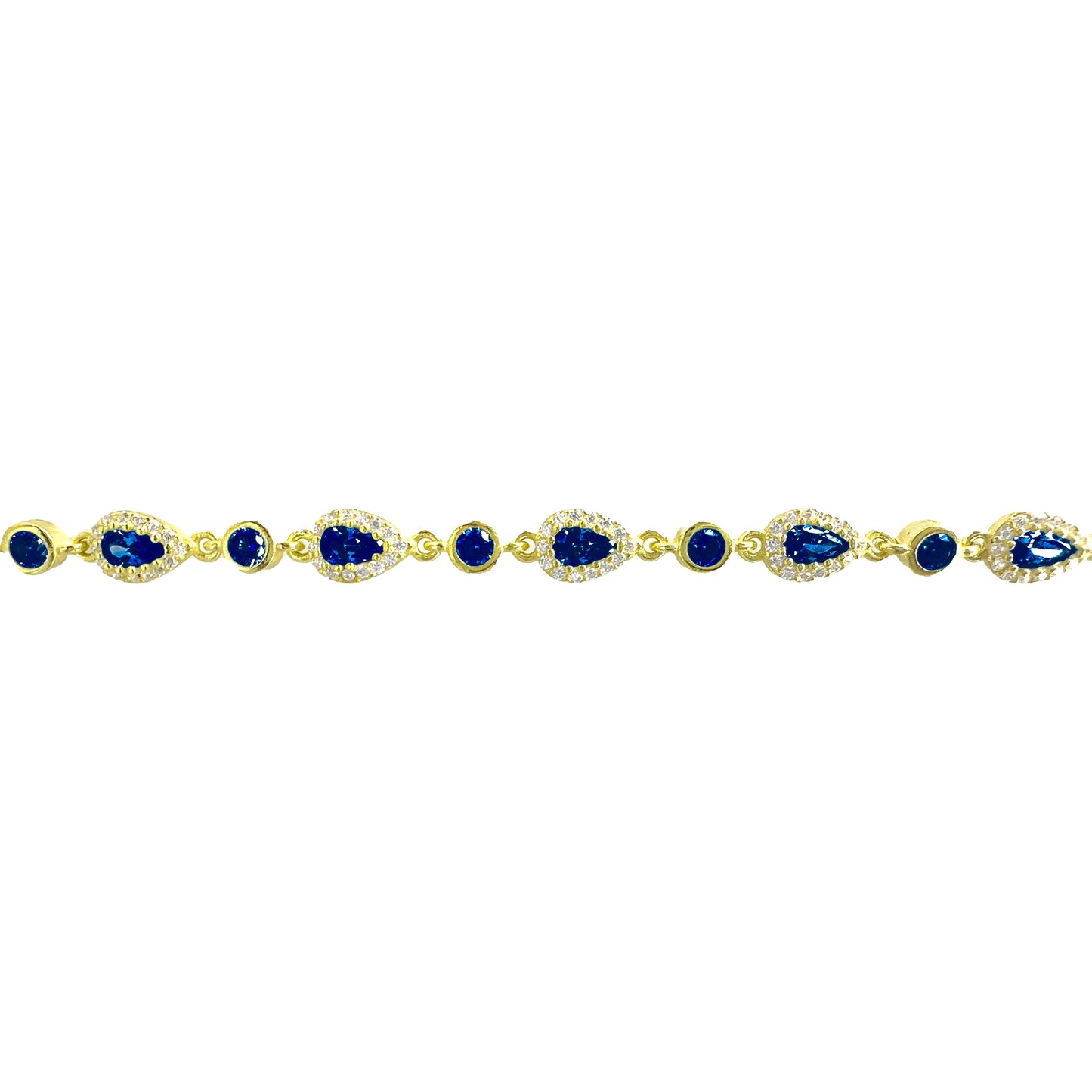 Drop Model Colorful Stone Bracelet
