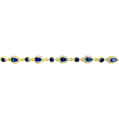 Drop Model Colorful Stone Bracelet