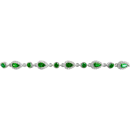 Drop Model Colorful Stone Bracelet