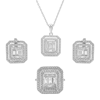 Square Design Baguette Set