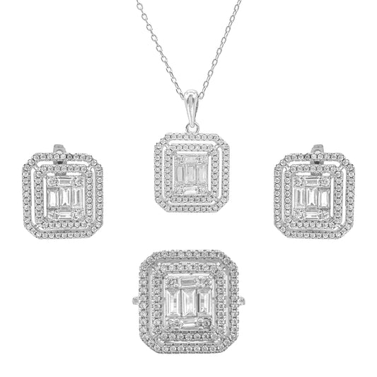 Square Design Baguette Set
