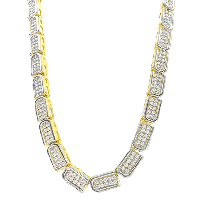 Bianca Sequential Stone Necklace