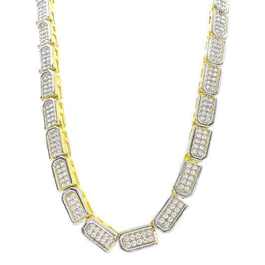 Bianca Sequential Stone Necklace