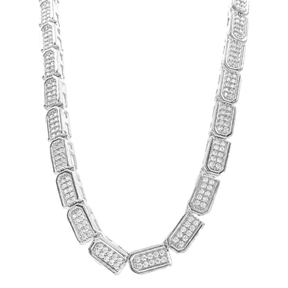 Bianca Sequential Stone Necklace