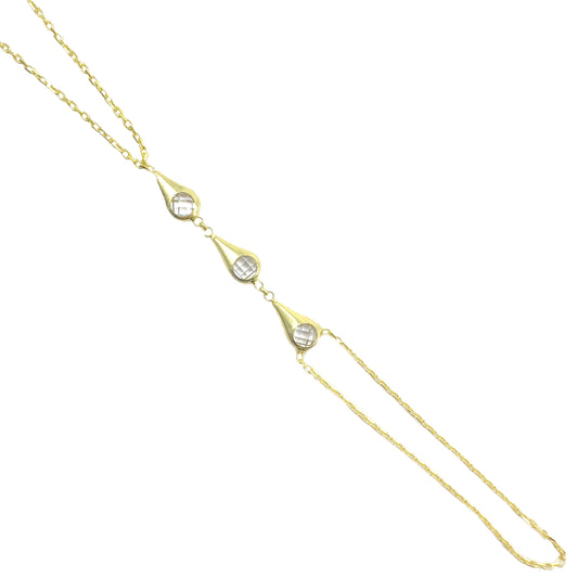 Stone Crystal Handchain