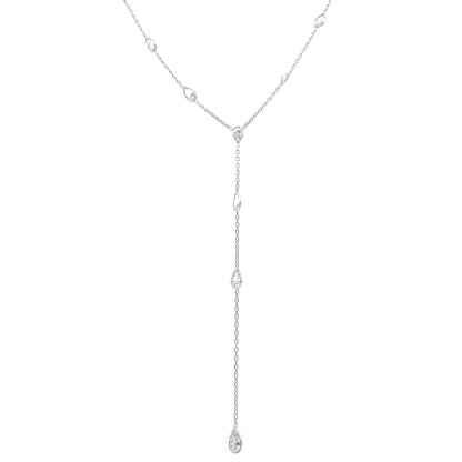 Drop Stone Y Necklace