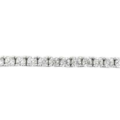 Three and a half mm Moissanite Tennis Bracelet