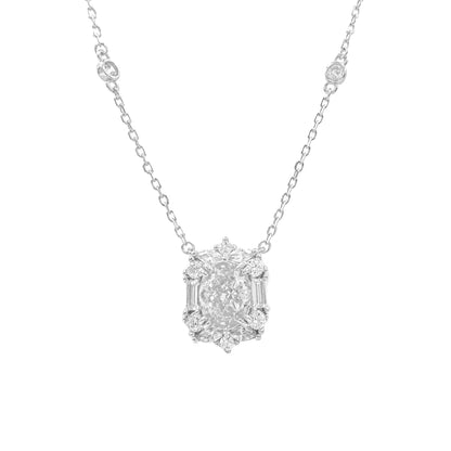 Colored Oval Design Necklace