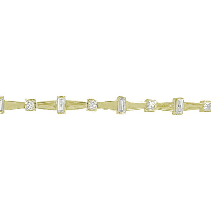 Baguette Stone Bracelet