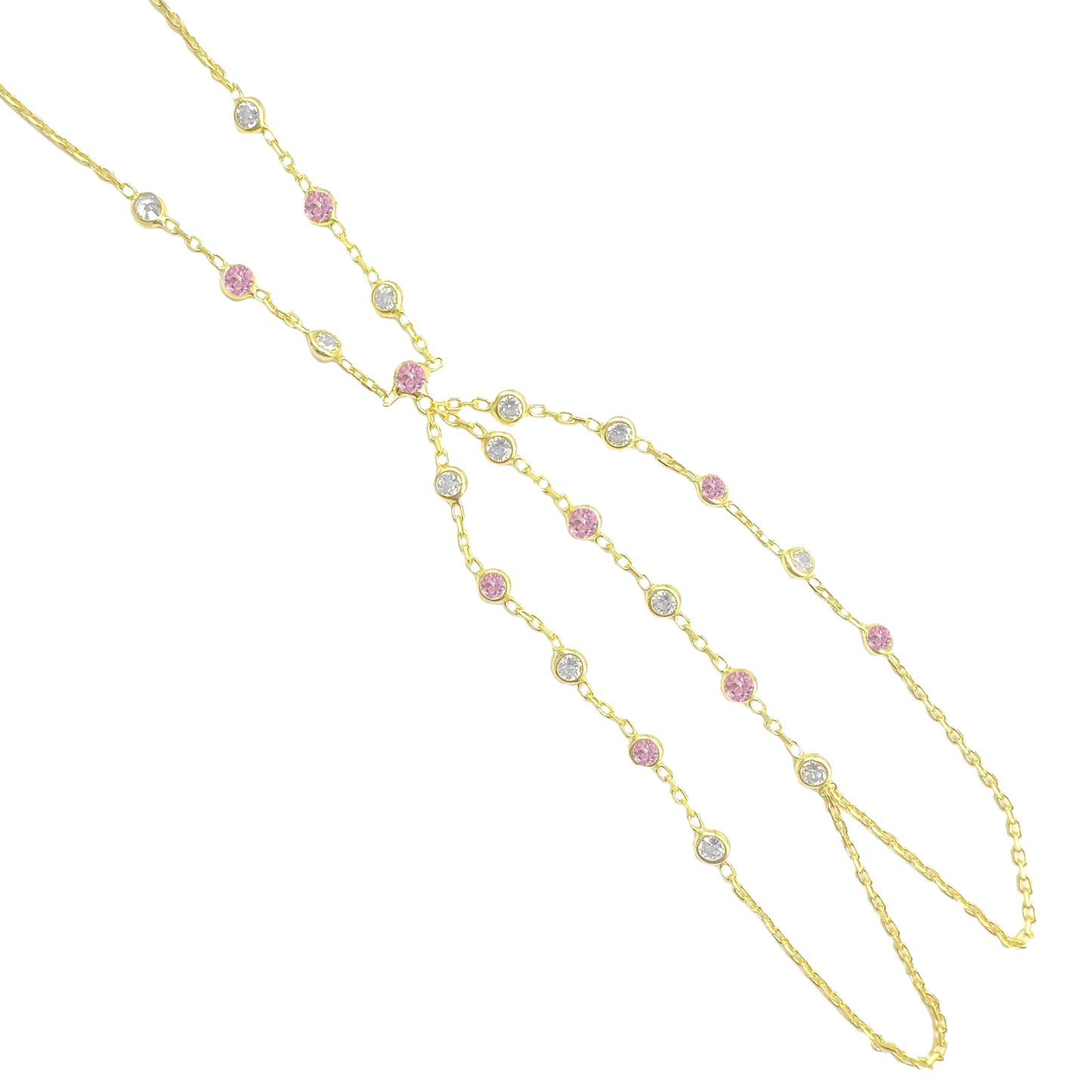 Chole Crystal Pink Stone Shahmaran