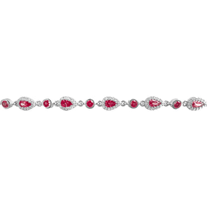 Drop Model Colorful Stone Bracelet