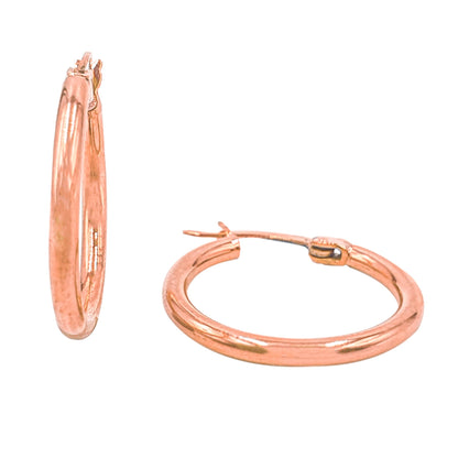 Four cm Thin Hoop Earrings