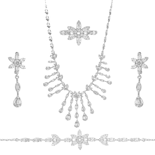 Flower and Drop Model Swinging Night Set
