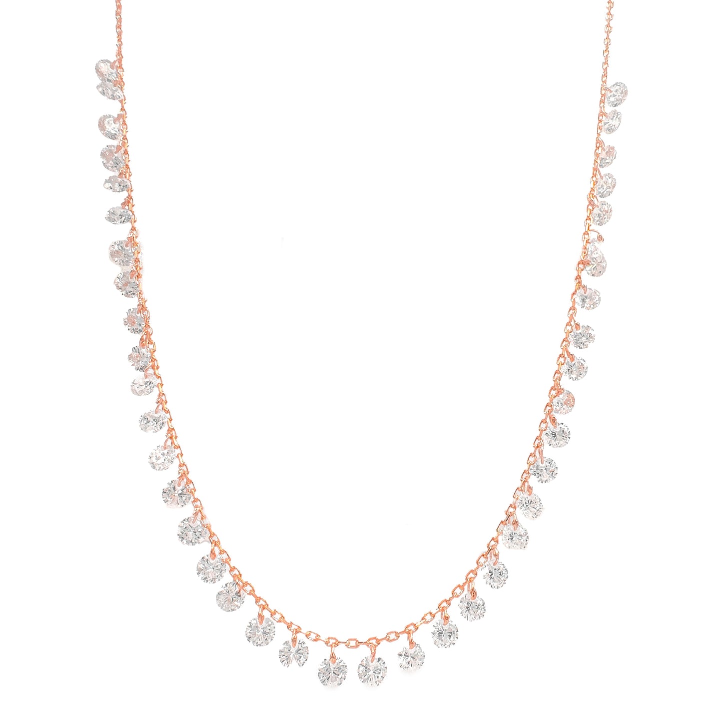 Dangling Stone Model Necklace