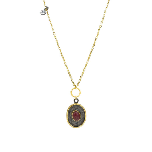 Tourmaline Stone Necklace
