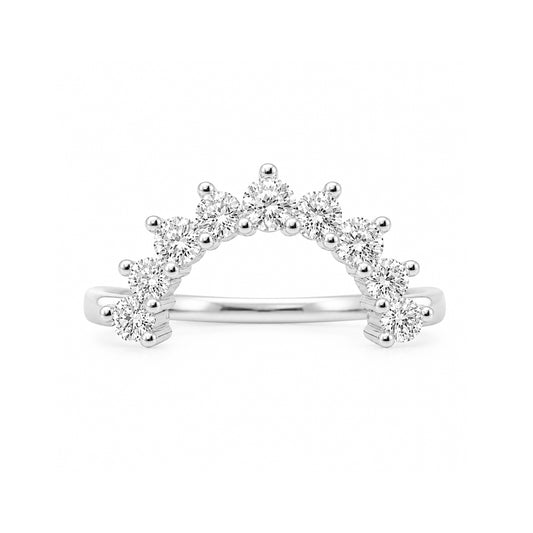 Half Moon Stacking Ring