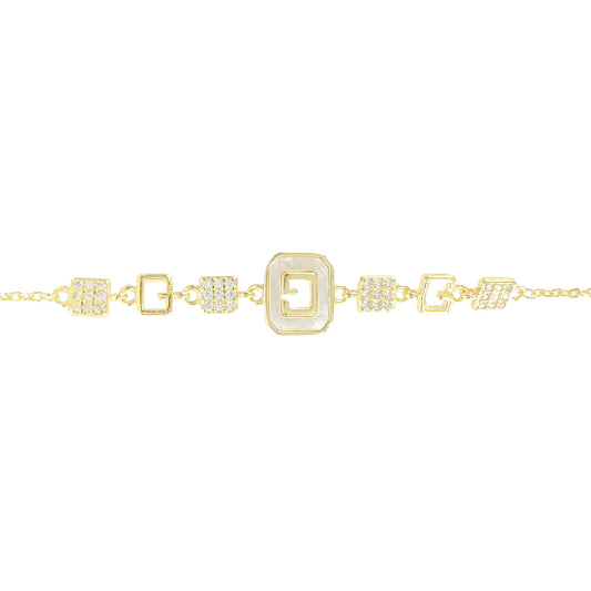 Square Model Mother of Pearl Bracelet