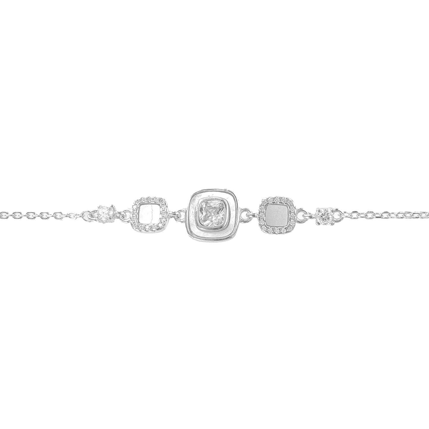 Square Model Mother of Pearl Bracelet