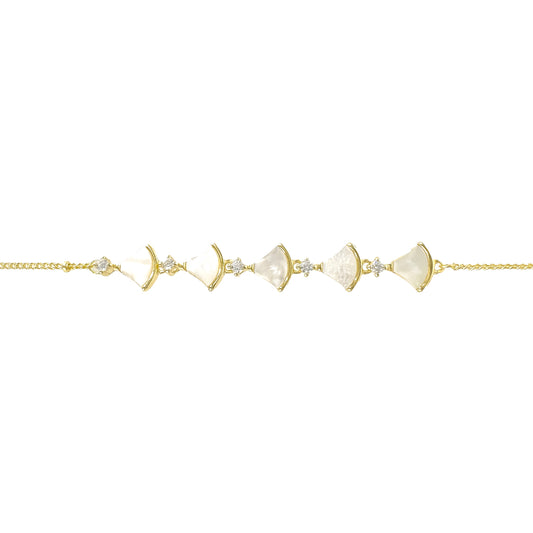 Fan Model Mother of pearl Bracelet