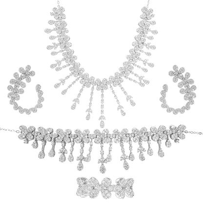 Flower Model Hanging Stone Night Set