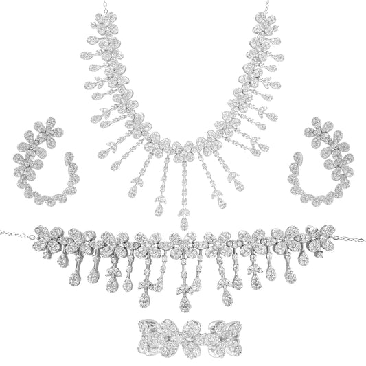 Flower Model Hanging Stone Night Set