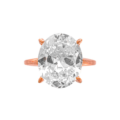 Four Carat Oval Ring