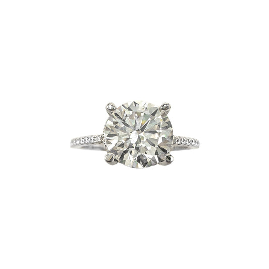 Moissanite Solitaire Ring