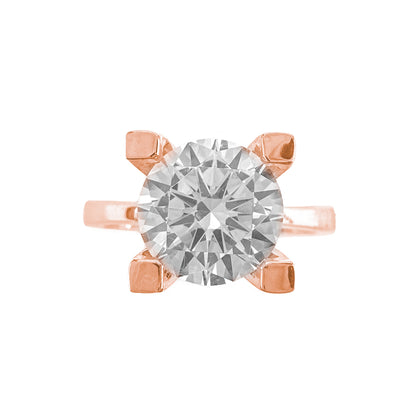 Four Carat Solitaire Ring