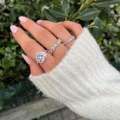 Baguette Tambourine Ring