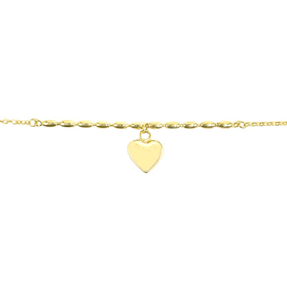 Heart Charm Bracelet