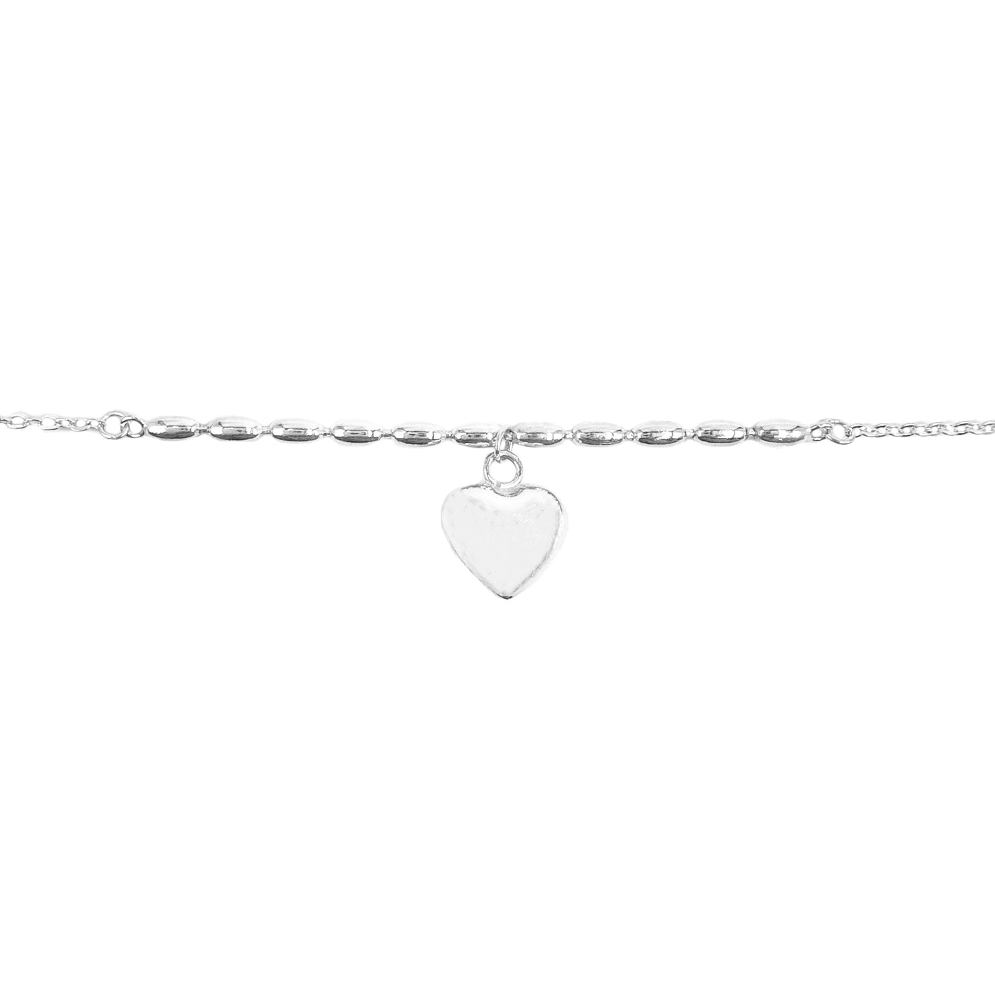 Heart Charm Bracelet