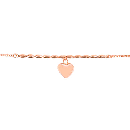 Heart Charm Bracelet