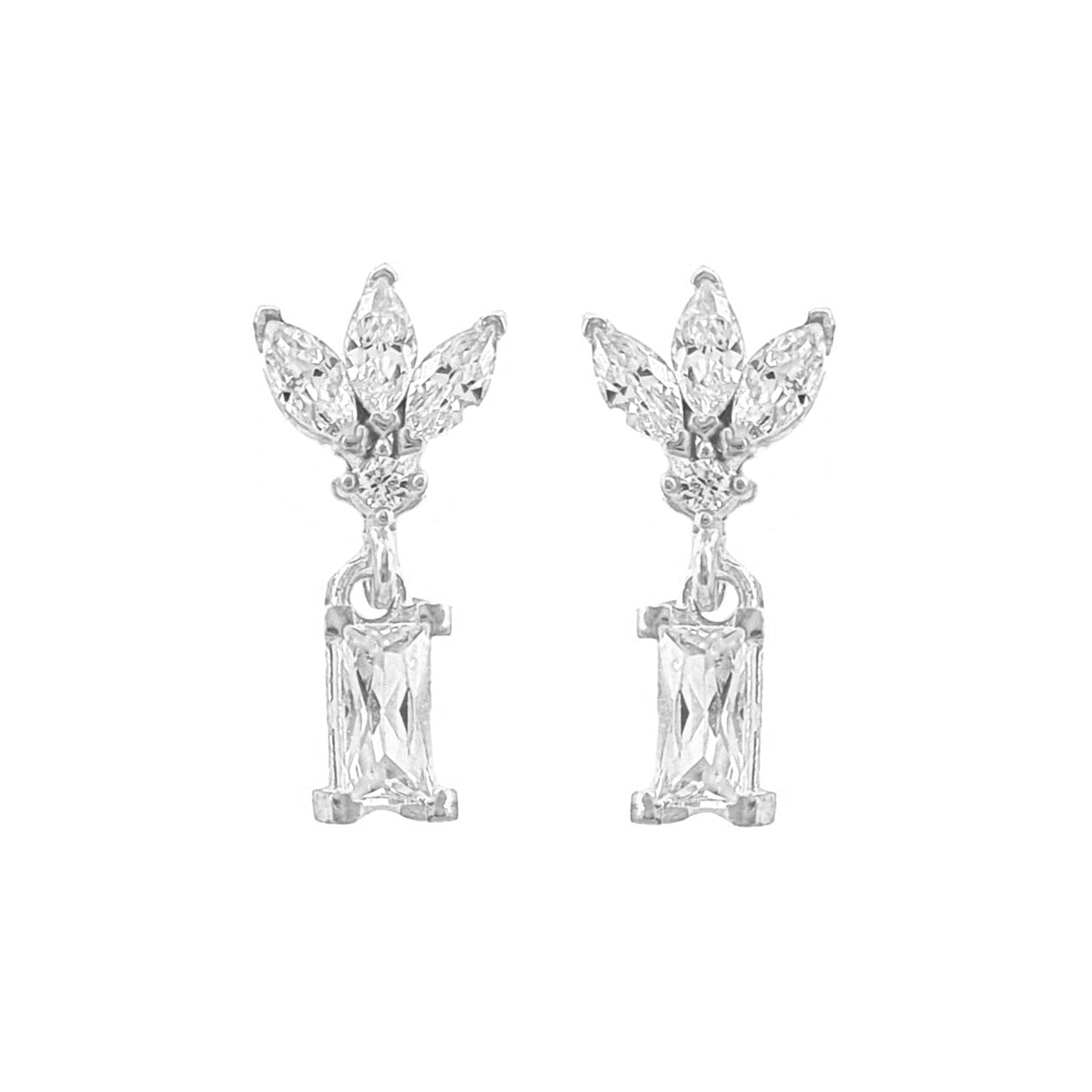 Marquise Baguette Earring