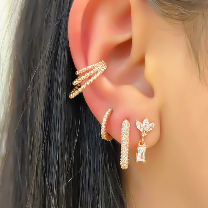 Marquise Baguette Earring