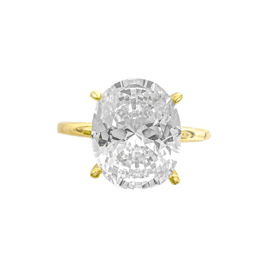 Three Carat Oval Ring