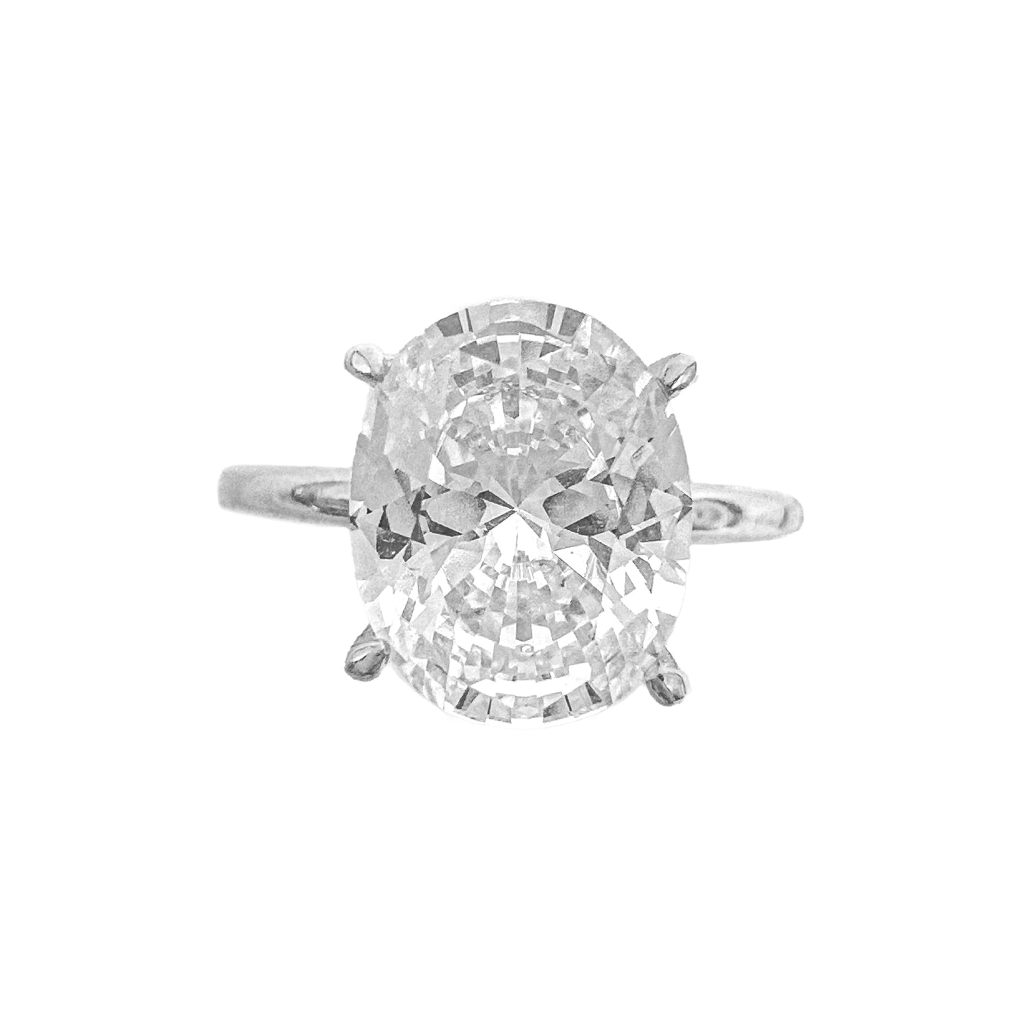 Three Carat Oval Ring