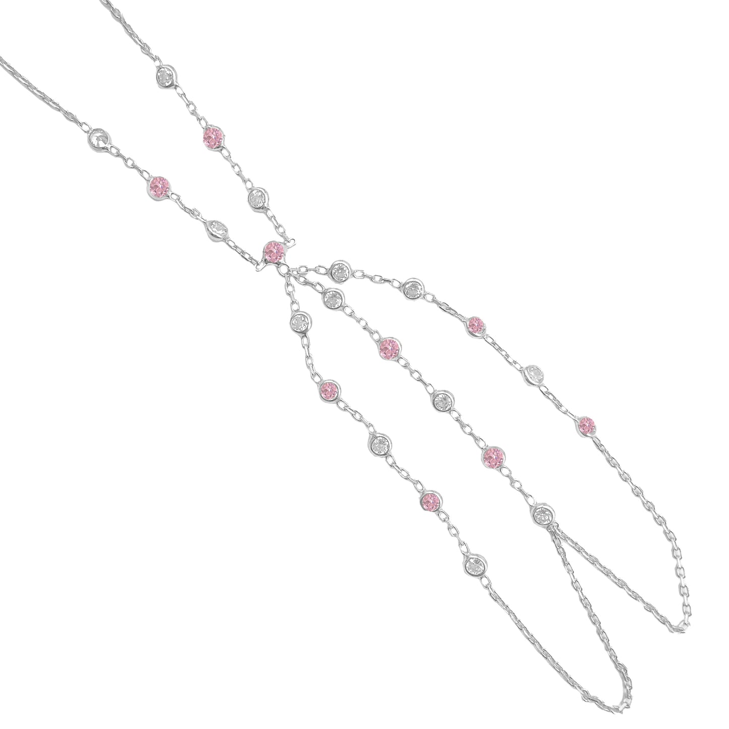 Chole Crystal Pink Stone Shahmaran