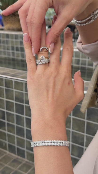 Half Moon Stacking Ring