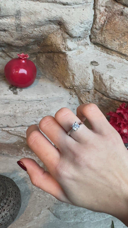 Half Carat Solitaire Ring