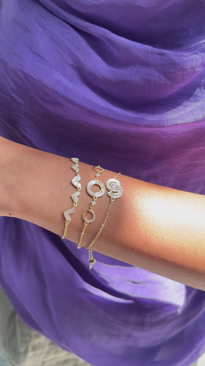 Round Mother of Pearl Bracelet