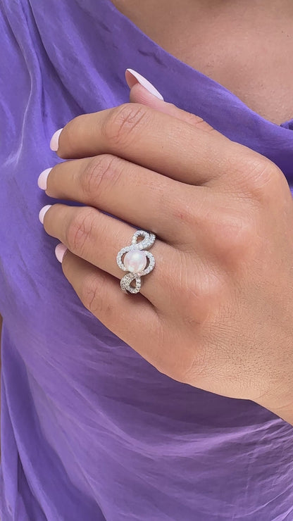 Ivy Pearl Ring
