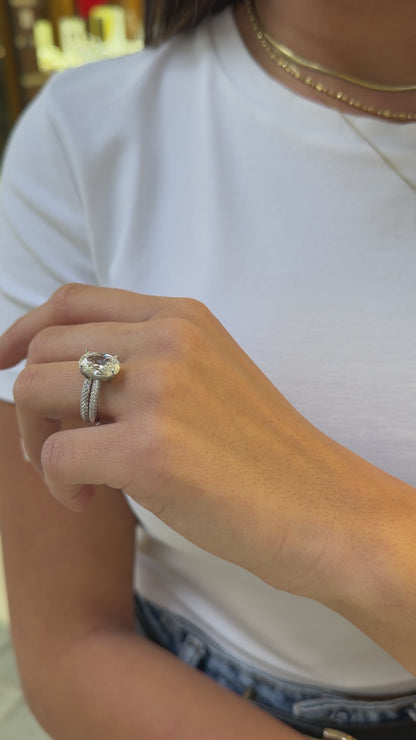Two Rows of Full Circle Rings