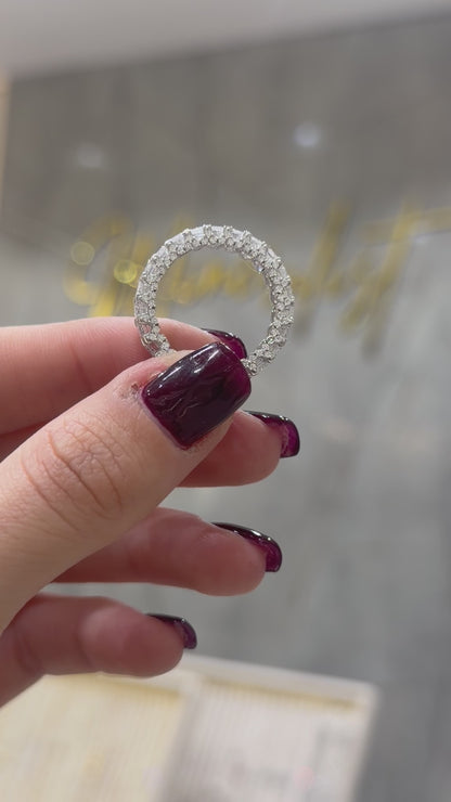 Baguette Full Circle Ring