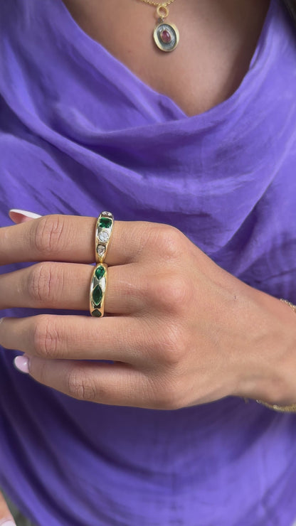 Stone Domed Ring