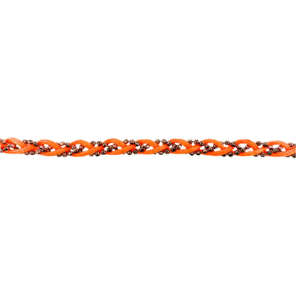 Orange Knit Anklet